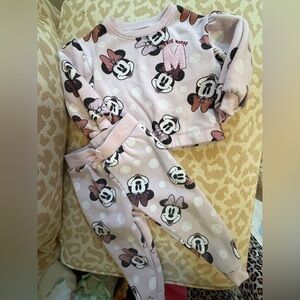 Disney Minnie Mouse Light Pink Set 18m